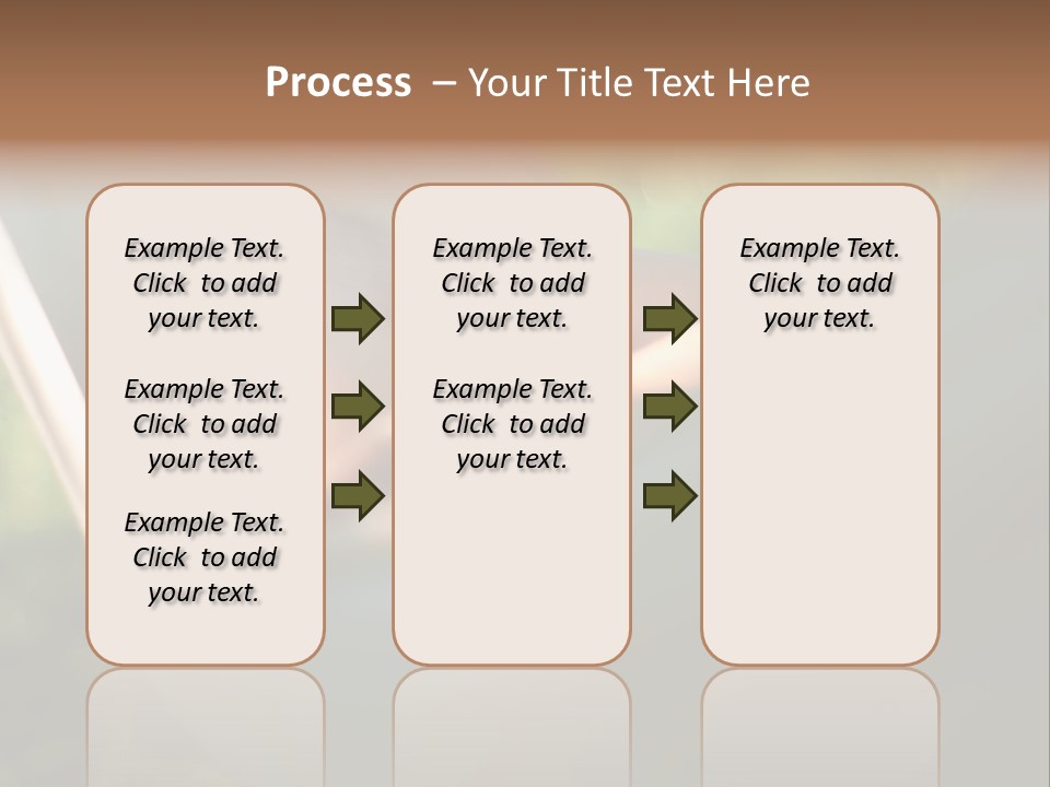 Tropical Bed Dream PowerPoint Template