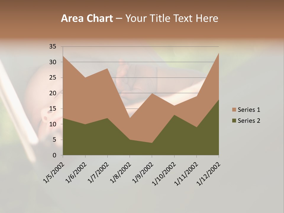 Tropical Bed Dream PowerPoint Template