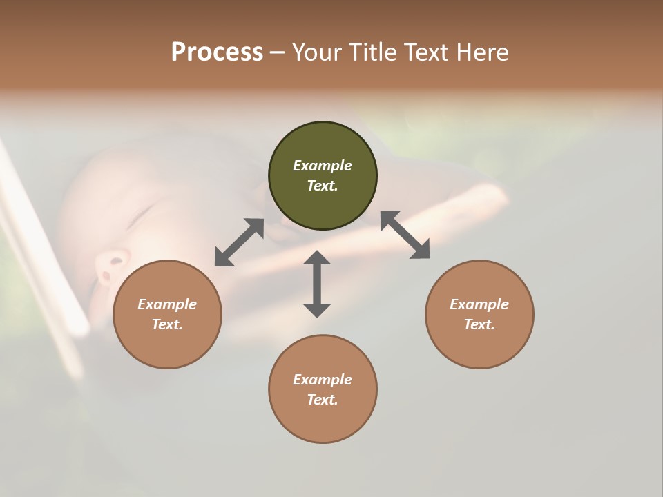 Tropical Bed Dream PowerPoint Template