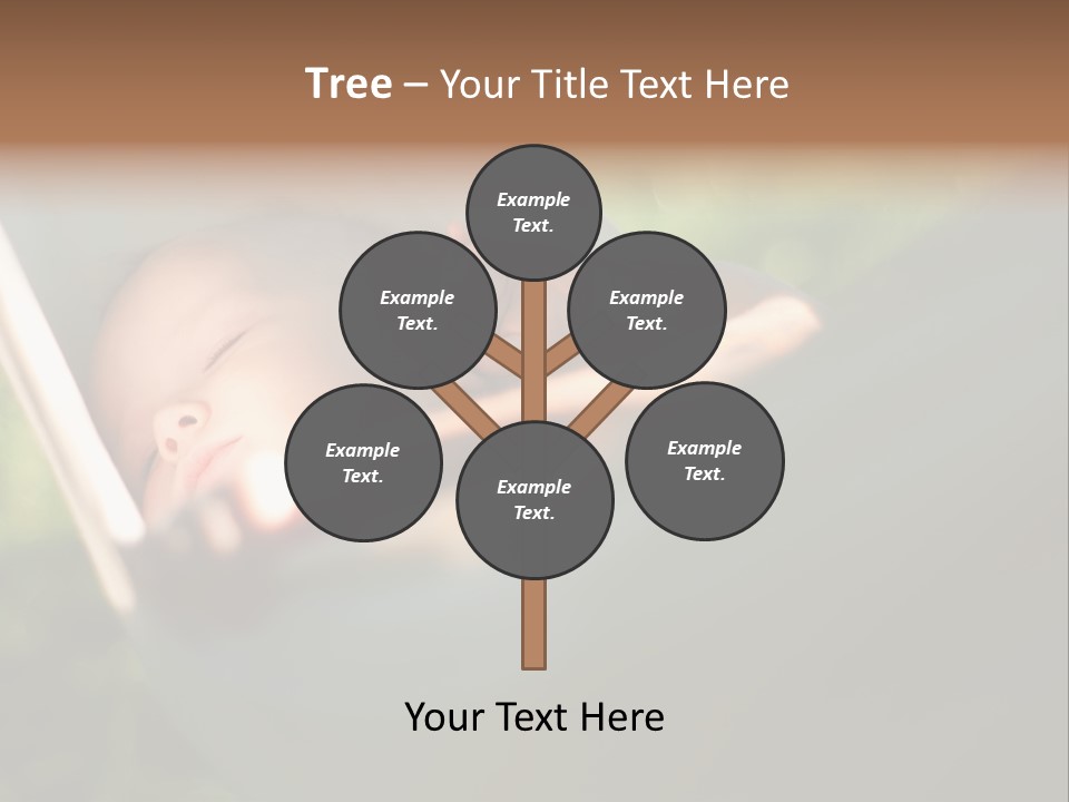 Tropical Bed Dream PowerPoint Template