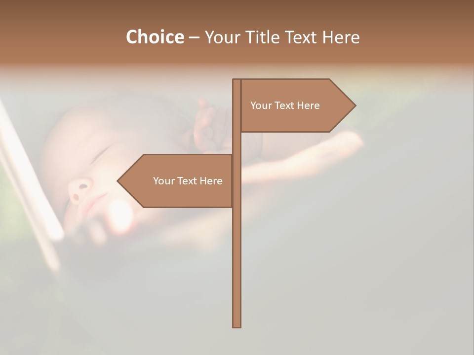 Tropical Bed Dream PowerPoint Template