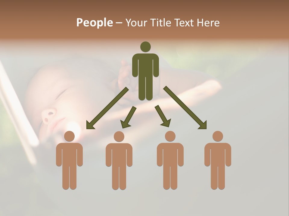 Tropical Bed Dream PowerPoint Template