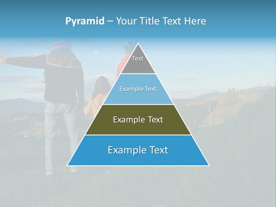 Blue Love Happy PowerPoint Template