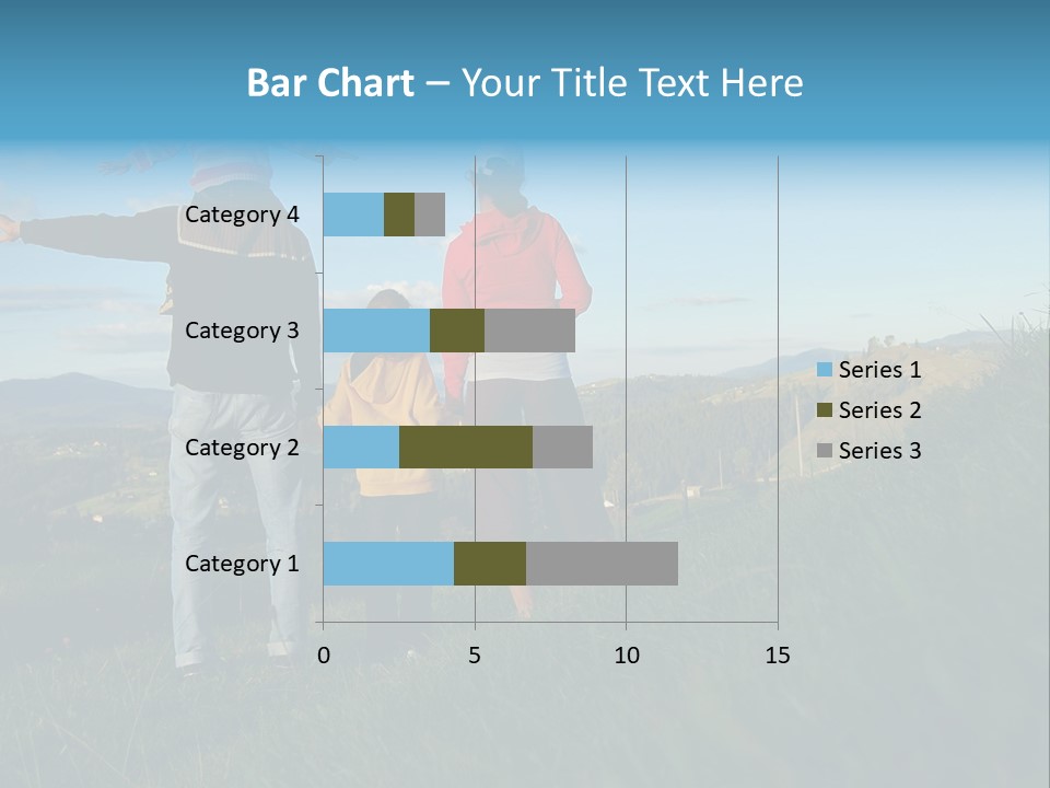 Blue Love Happy PowerPoint Template