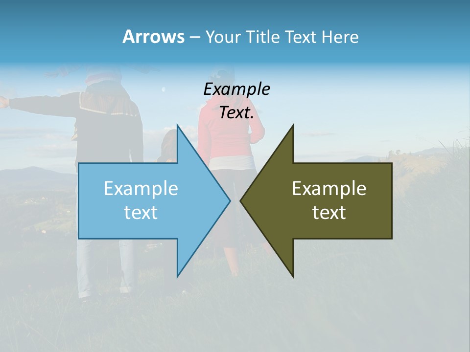 Blue Love Happy PowerPoint Template