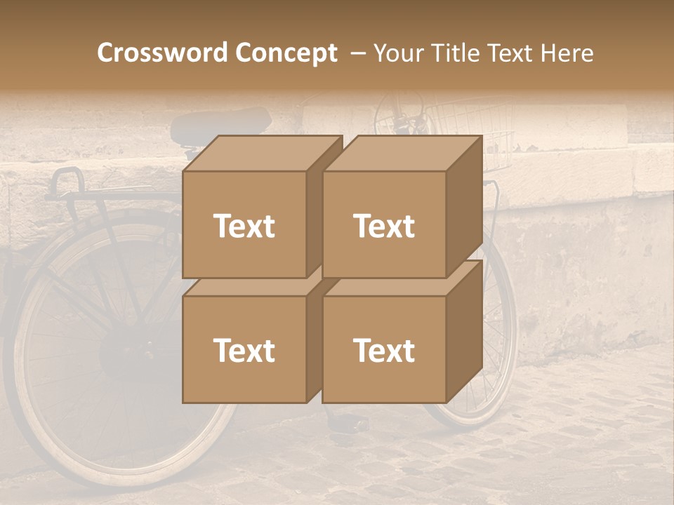Europe Photography Concrete PowerPoint Template