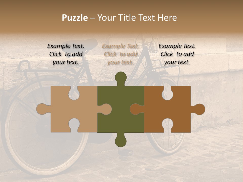 Europe Photography Concrete PowerPoint Template