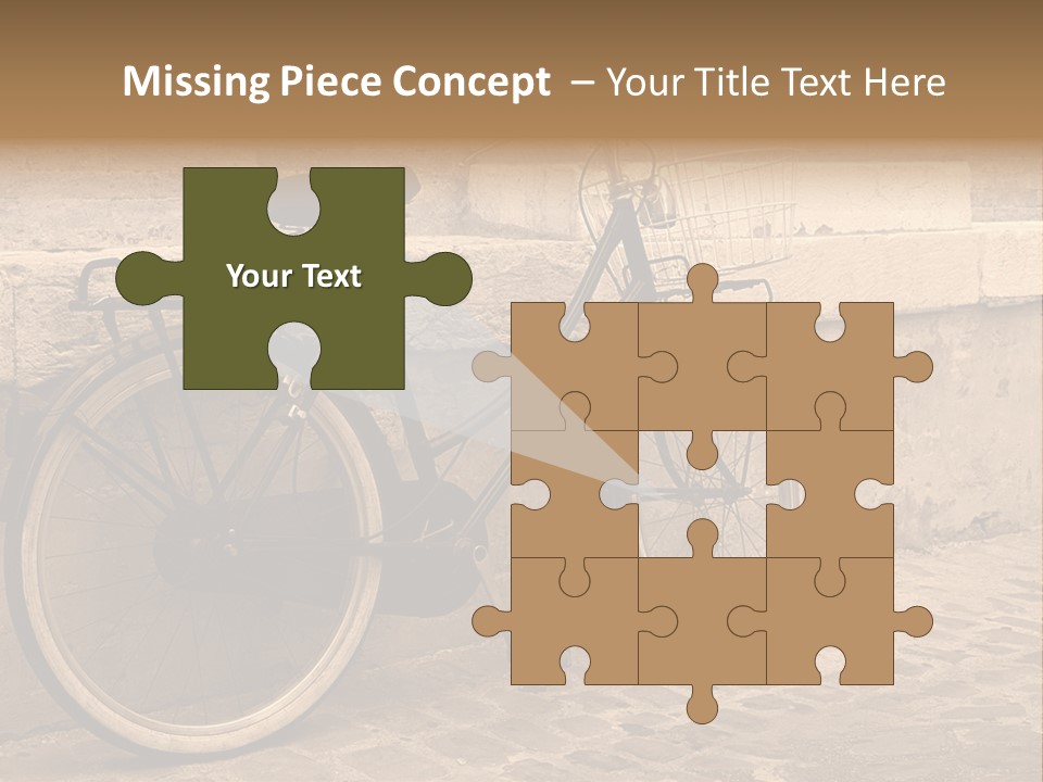 Europe Photography Concrete PowerPoint Template