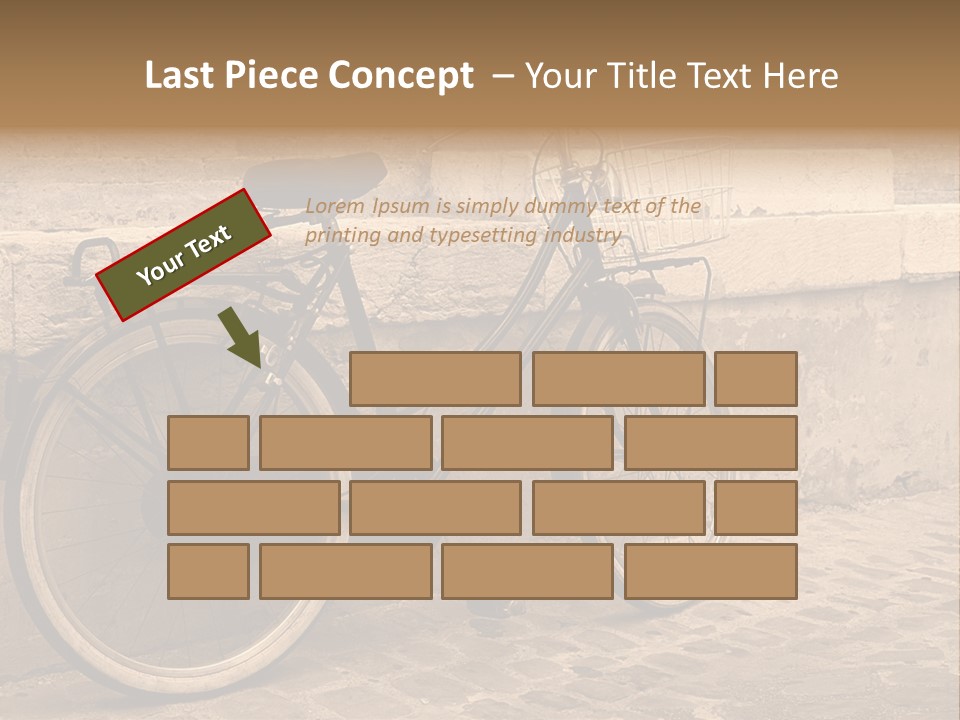 Europe Photography Concrete PowerPoint Template