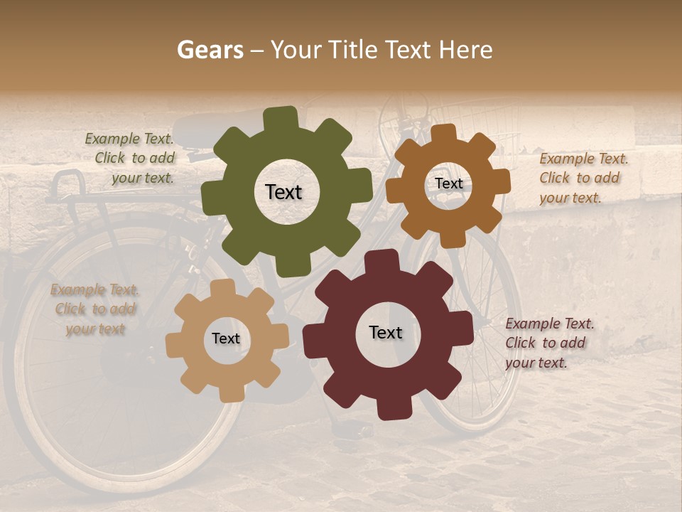 Europe Photography Concrete PowerPoint Template