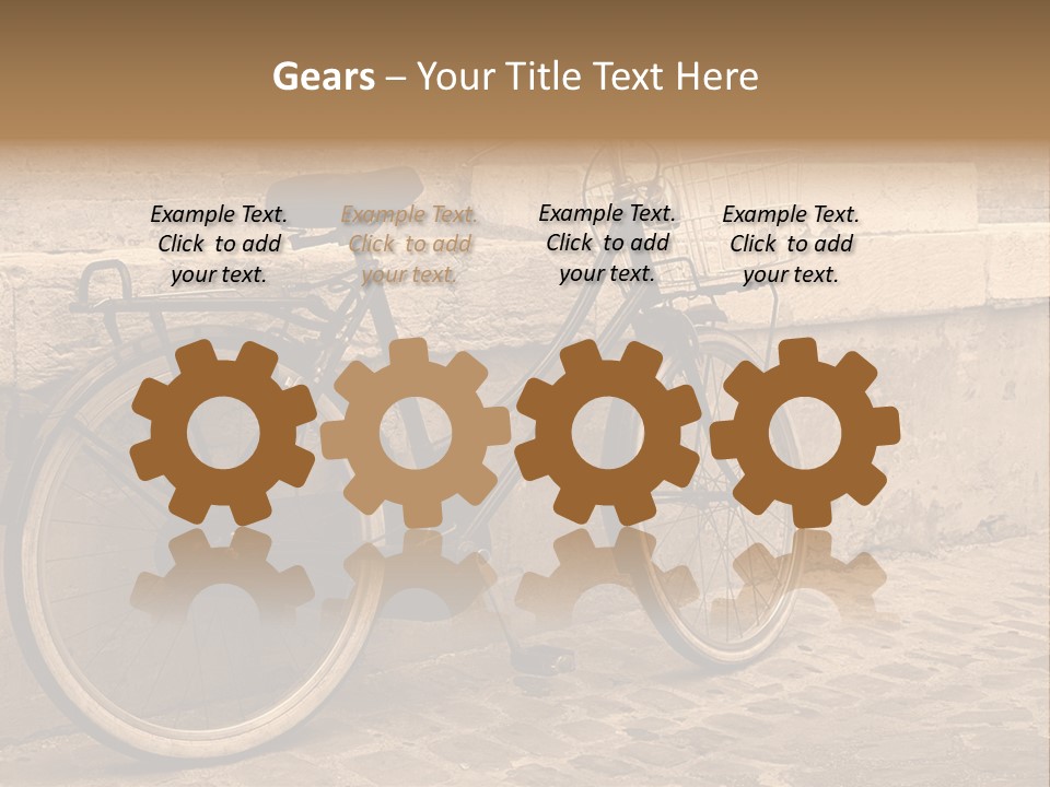 Europe Photography Concrete PowerPoint Template