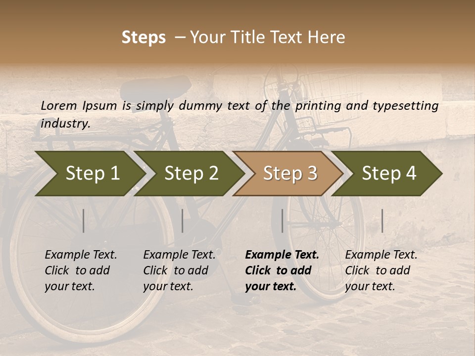 Europe Photography Concrete PowerPoint Template