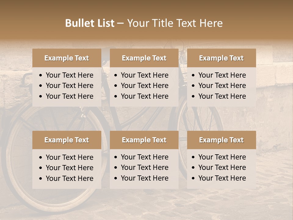 Europe Photography Concrete PowerPoint Template