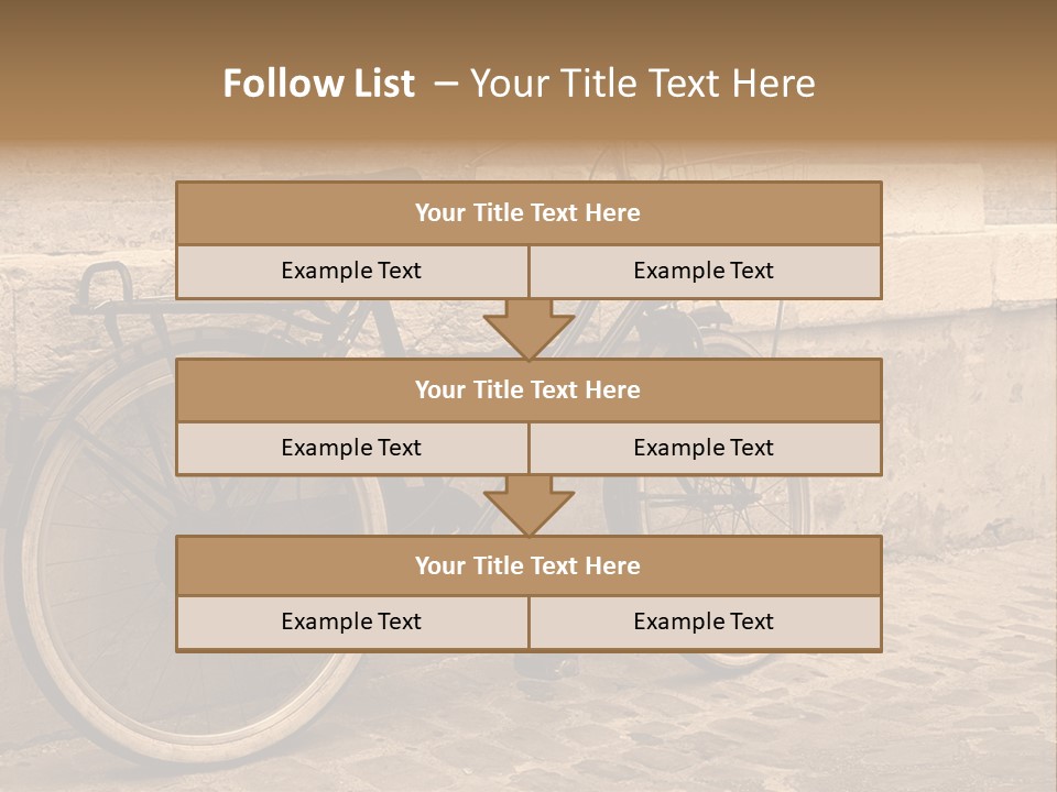 Europe Photography Concrete PowerPoint Template