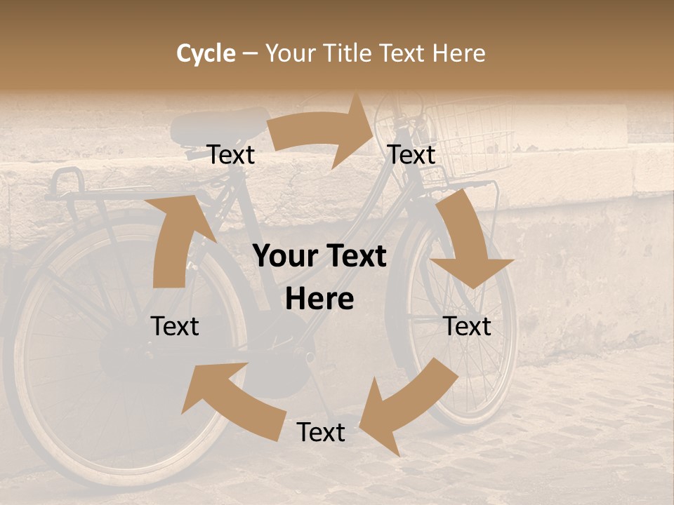 Europe Photography Concrete PowerPoint Template