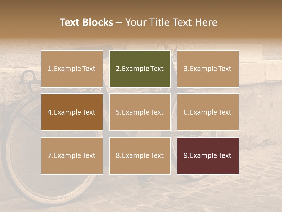 Europe Photography Concrete PowerPoint Template