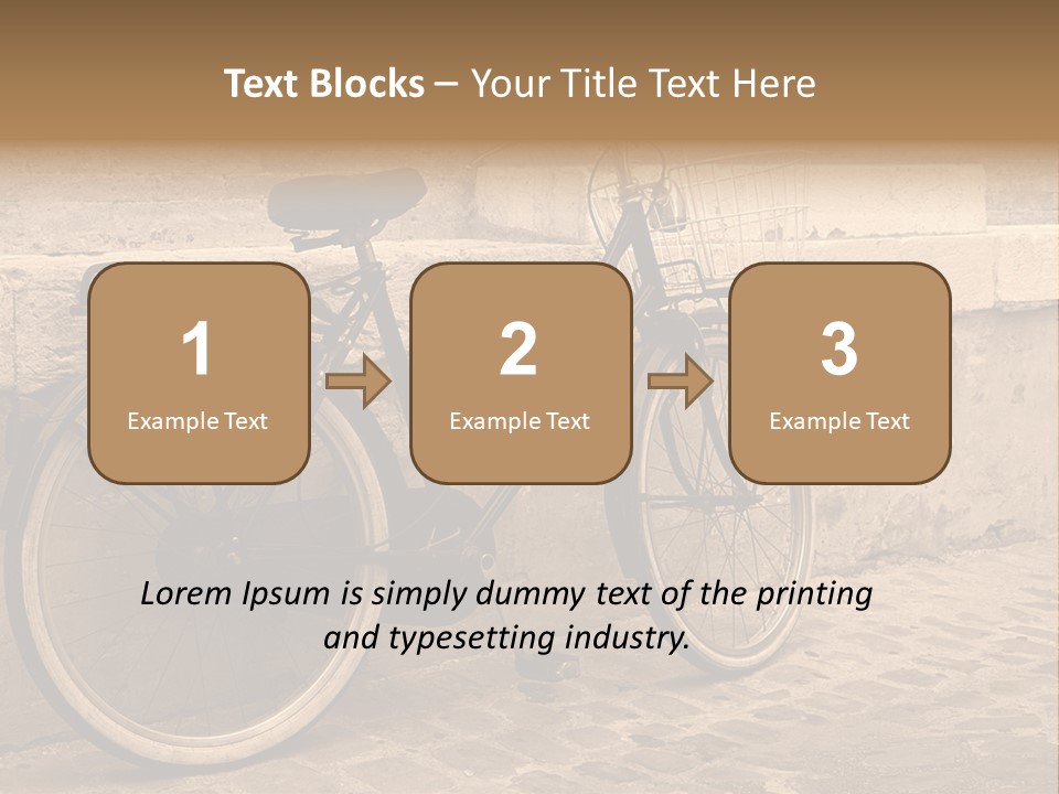 Europe Photography Concrete PowerPoint Template