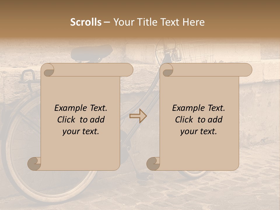 Europe Photography Concrete PowerPoint Template