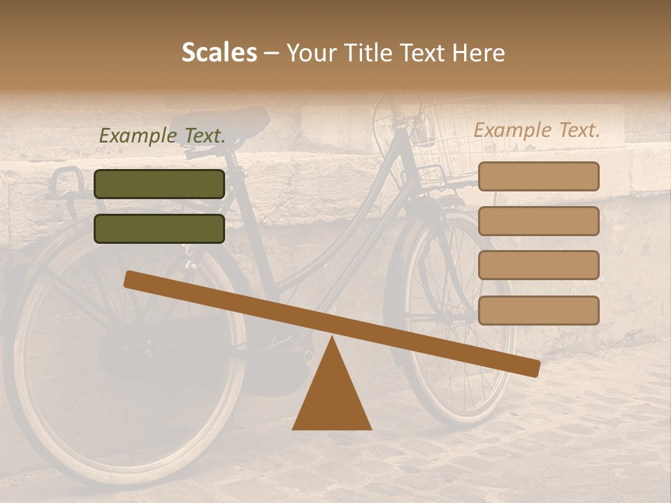 Europe Photography Concrete PowerPoint Template