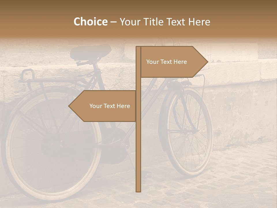 Europe Photography Concrete PowerPoint Template