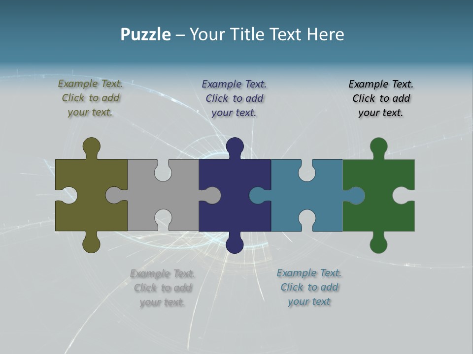 A Computer Generated Image With The Words Name Of Presentation Company Name PowerPoint Template