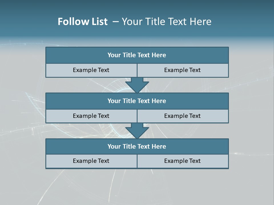 A Computer Generated Image With The Words Name Of Presentation Company Name PowerPoint Template