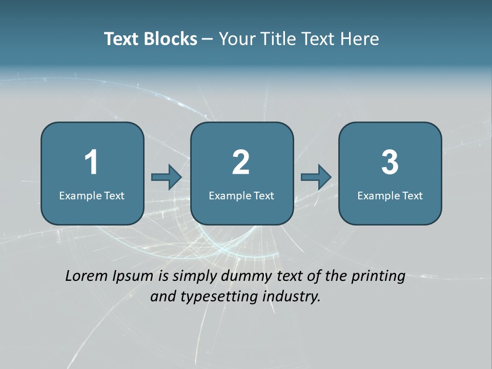 A Computer Generated Image With The Words Name Of Presentation Company Name PowerPoint Template