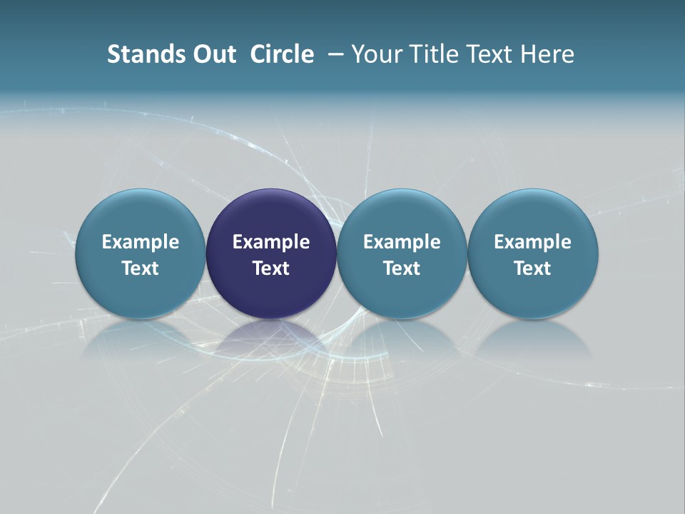 A Computer Generated Image With The Words Name Of Presentation Company Name PowerPoint Template