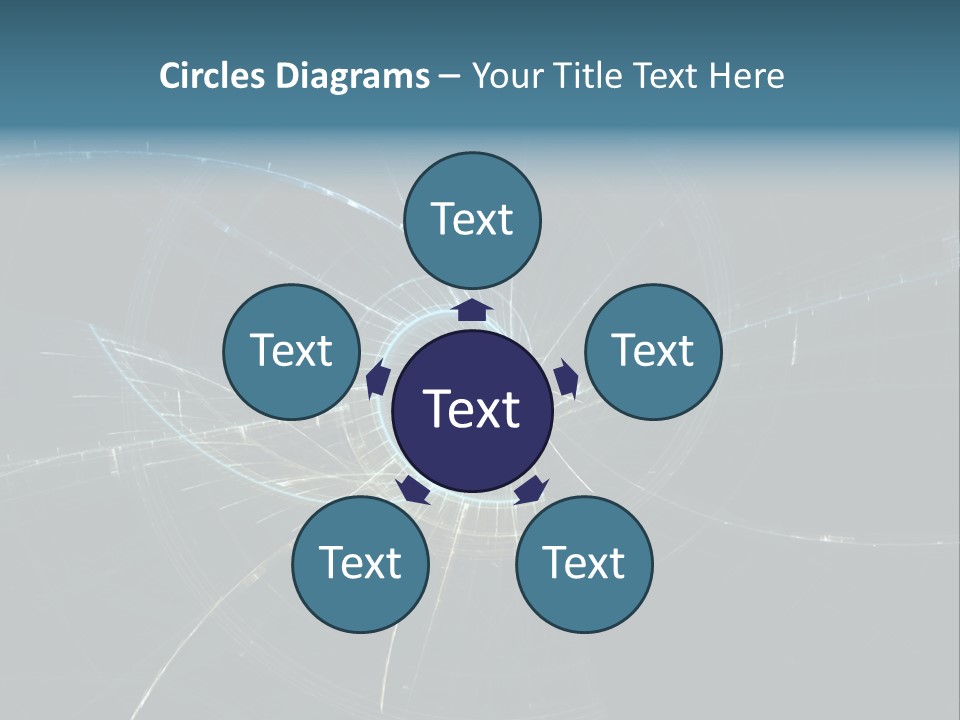 A Computer Generated Image With The Words Name Of Presentation Company Name PowerPoint Template