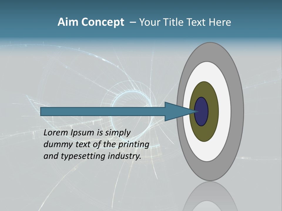 A Computer Generated Image With The Words Name Of Presentation Company Name PowerPoint Template