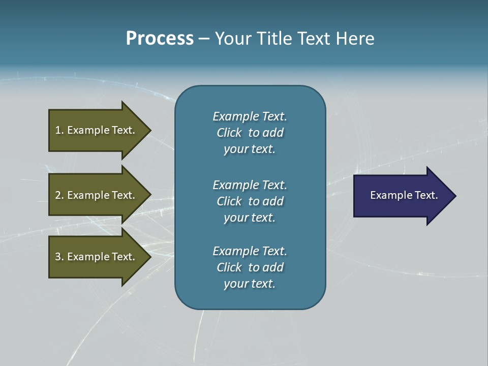 A Computer Generated Image With The Words Name Of Presentation Company Name PowerPoint Template