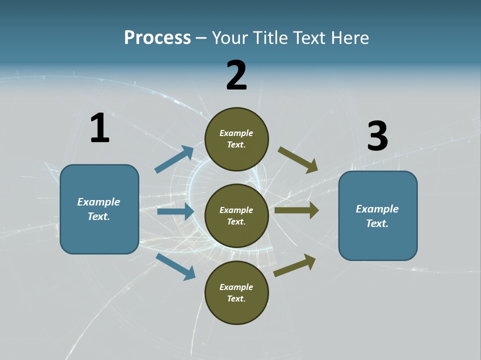 A Computer Generated Image With The Words Name Of Presentation Company Name PowerPoint Template