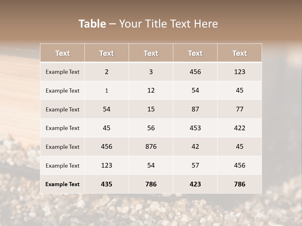 An Open Book On A Pile Of Gravel PowerPoint Template