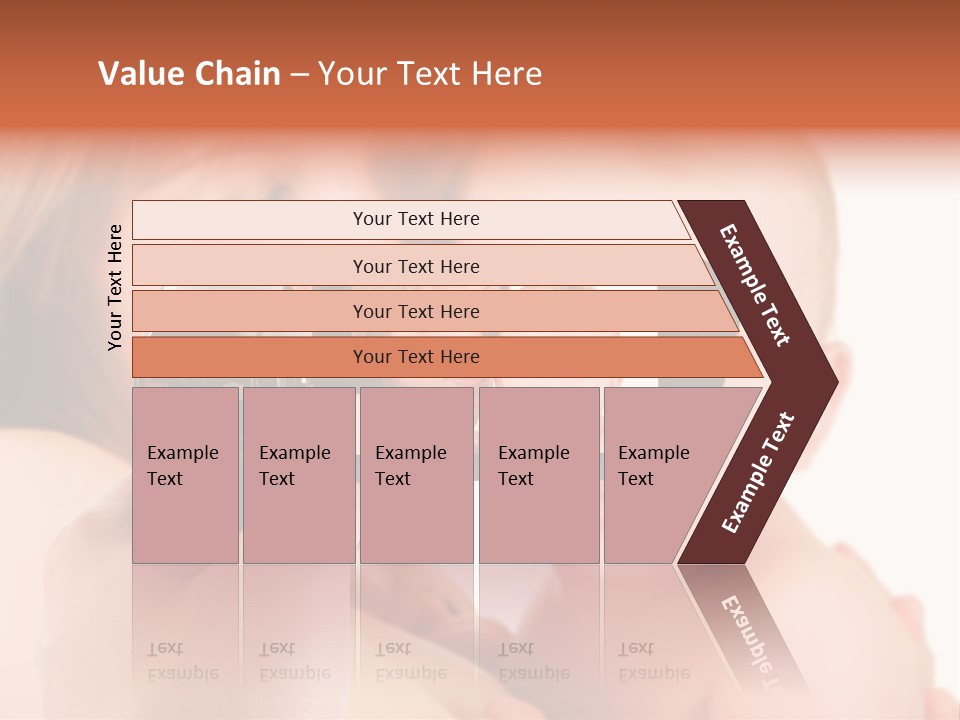 A Woman Taking A Picture Of A Baby With A Camera PowerPoint Template