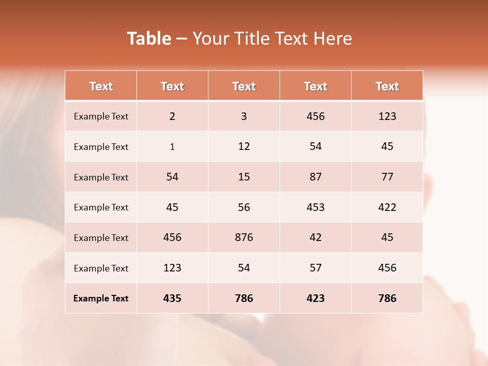 A Woman Taking A Picture Of A Baby With A Camera PowerPoint Template