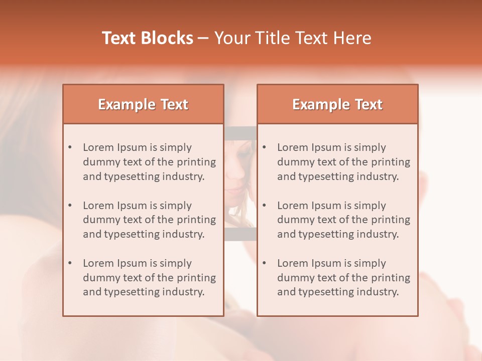 A Woman Taking A Picture Of A Baby With A Camera PowerPoint Template