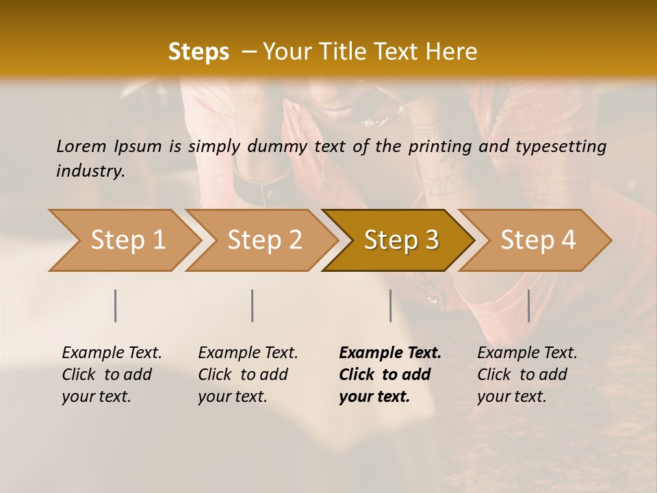 A Woman Covering Her Face In Front Of A Man PowerPoint Template