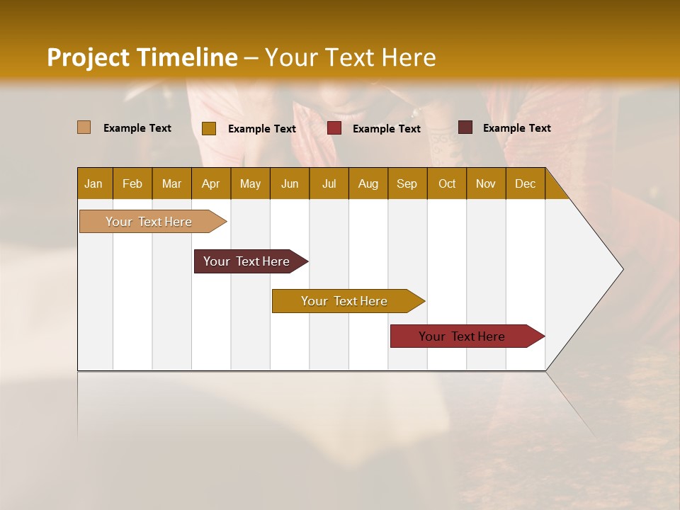 A Woman Covering Her Face In Front Of A Man PowerPoint Template