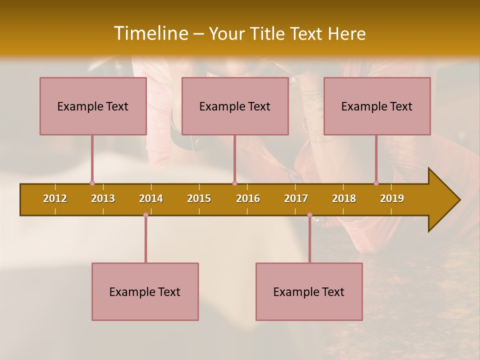 A Woman Covering Her Face In Front Of A Man PowerPoint Template