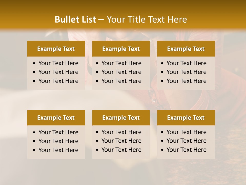 A Woman Covering Her Face In Front Of A Man PowerPoint Template