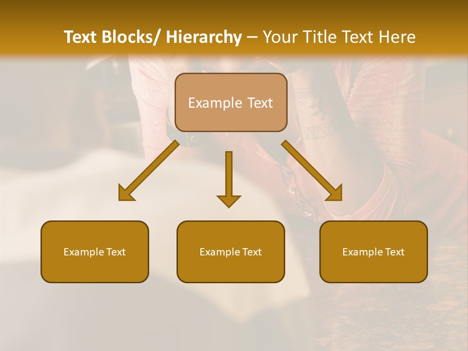 A Woman Covering Her Face In Front Of A Man PowerPoint Template