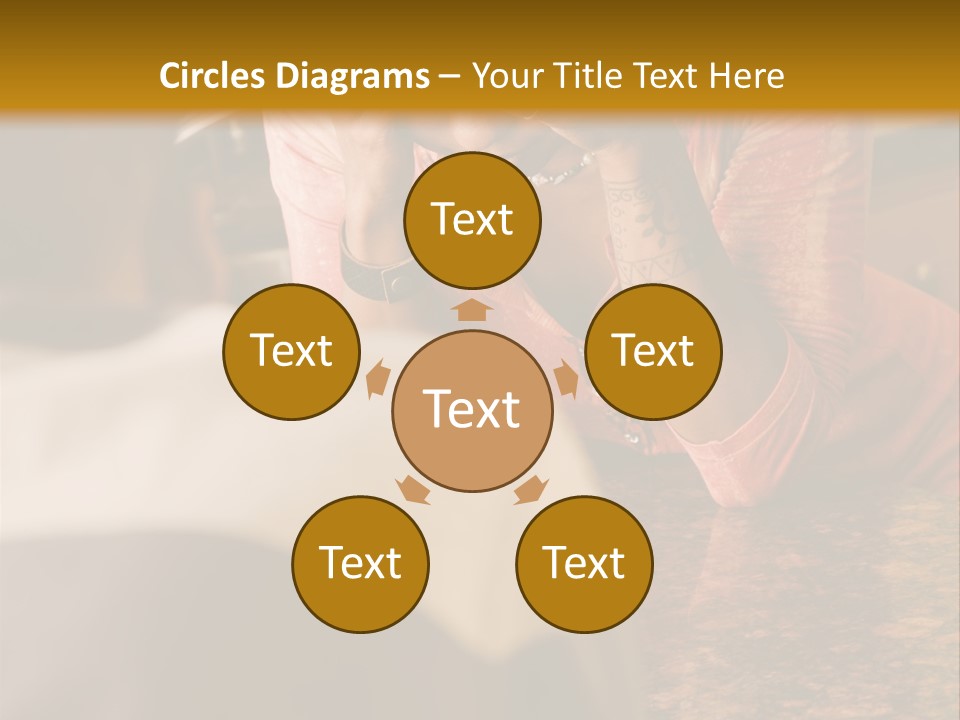 A Woman Covering Her Face In Front Of A Man PowerPoint Template