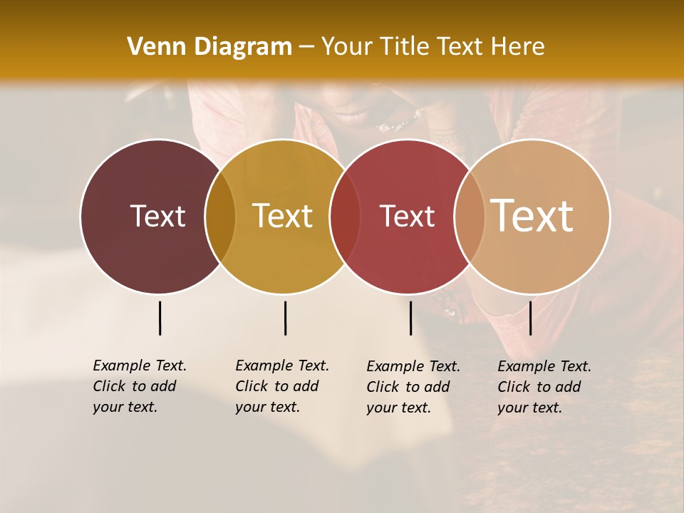 A Woman Covering Her Face In Front Of A Man PowerPoint Template