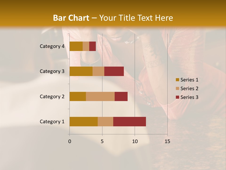 A Woman Covering Her Face In Front Of A Man PowerPoint Template