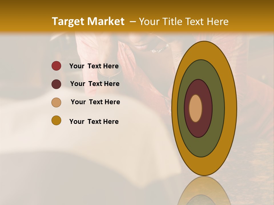 A Woman Covering Her Face In Front Of A Man PowerPoint Template