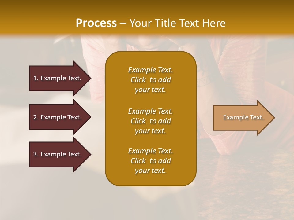 A Woman Covering Her Face In Front Of A Man PowerPoint Template