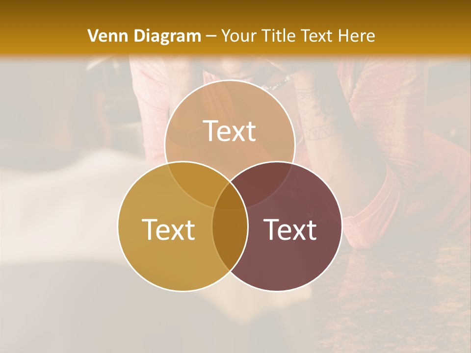 A Woman Covering Her Face In Front Of A Man PowerPoint Template