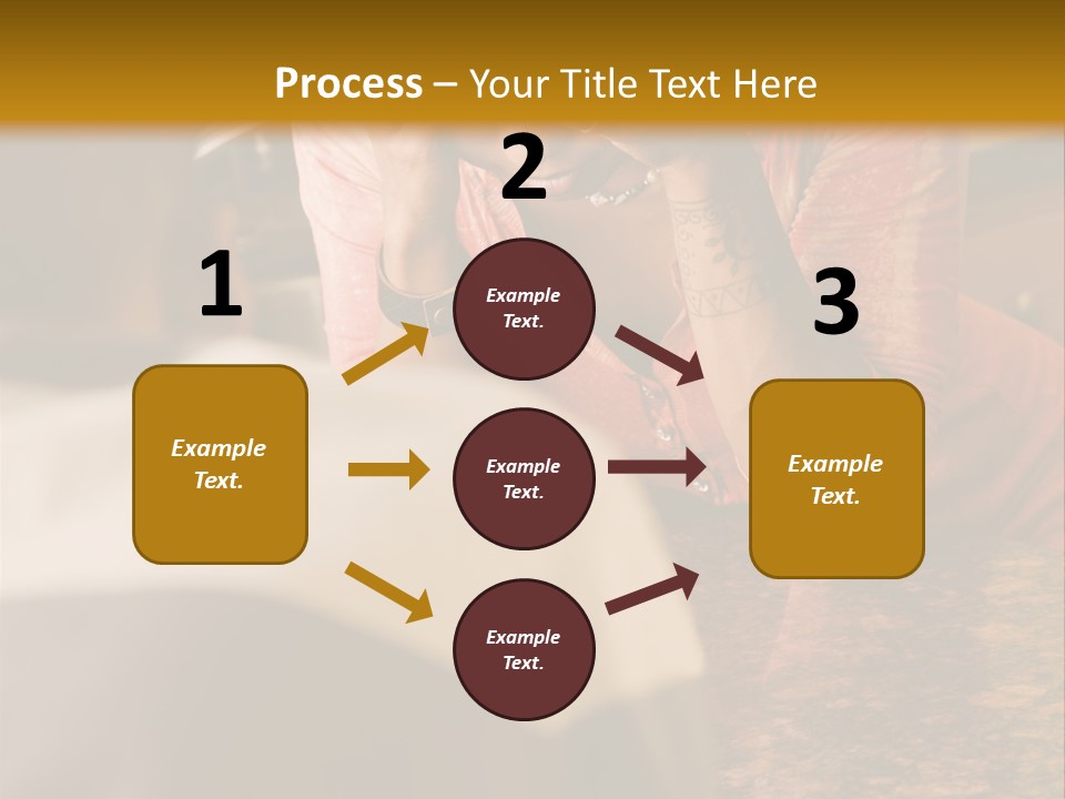 A Woman Covering Her Face In Front Of A Man PowerPoint Template