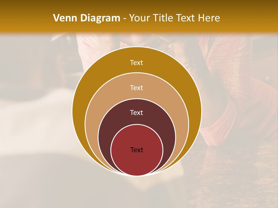 A Woman Covering Her Face In Front Of A Man PowerPoint Template