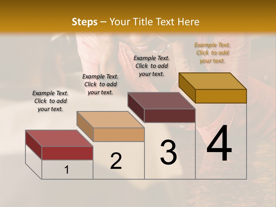 A Woman Covering Her Face In Front Of A Man PowerPoint Template